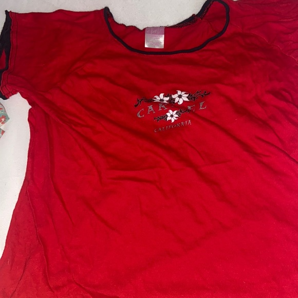 red carmel california y2k shirt - Picture 1 of 2